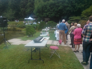 Seattle Japanese Garden 55th Anniversary garden party, University of Washington Arboretum.
